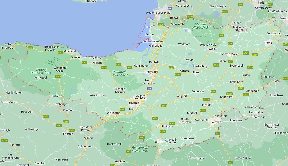 Carpet Cleaning Somerset MAP
